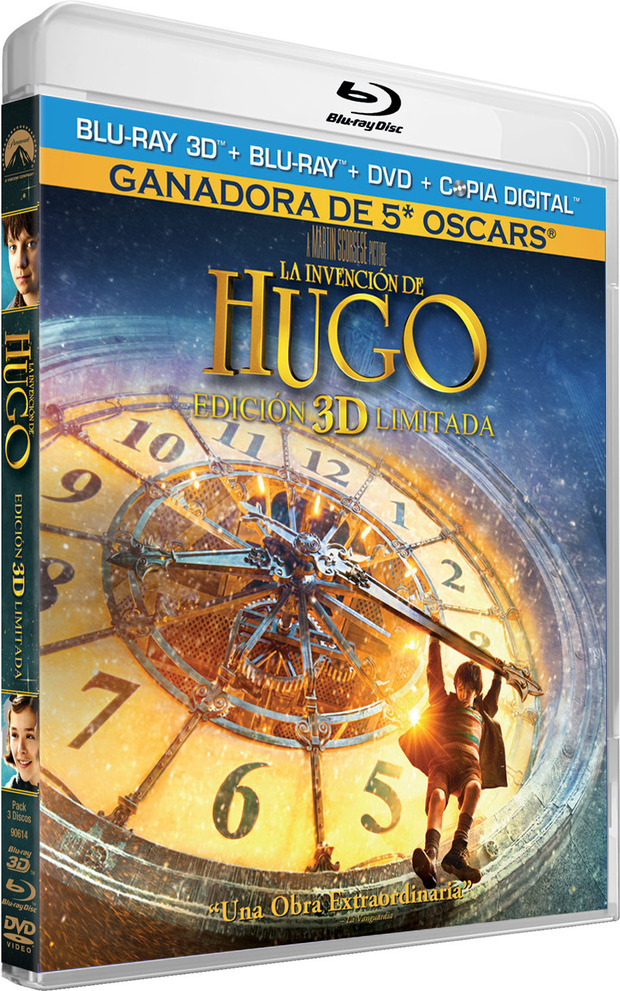 La Invención de Hugo Blu-ray 3D