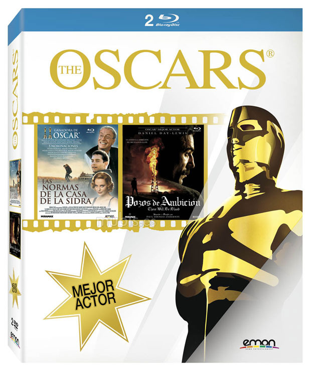 carátula Pack Oscars Mejor Actor Blu-ray 1