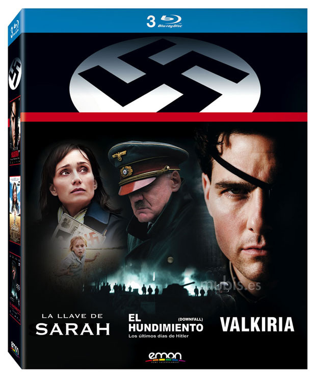 carátula Pack Colección Nazi Blu-ray 1