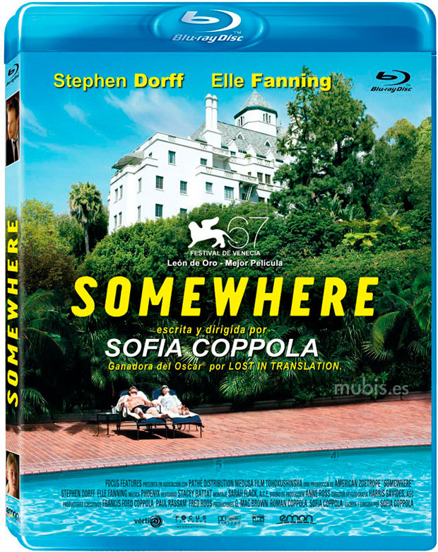 carátula Somewhere Blu-ray 1