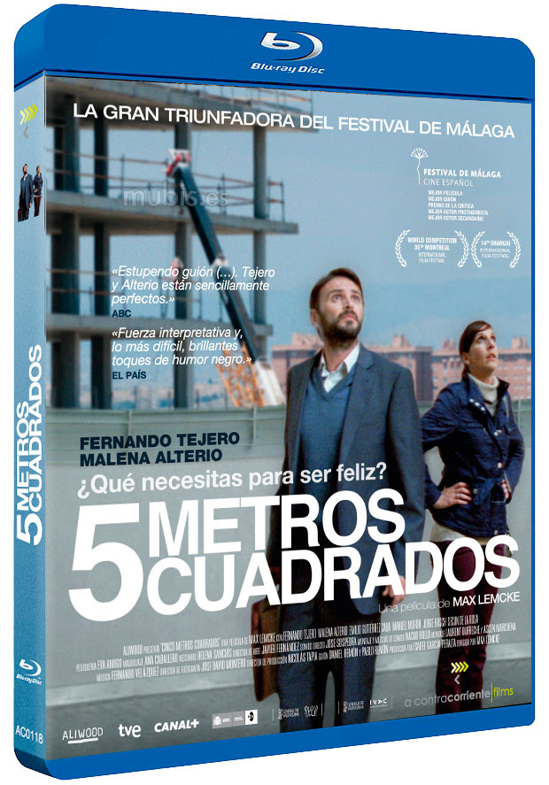 carátula 5 Metros Cuadrados Blu-ray 1