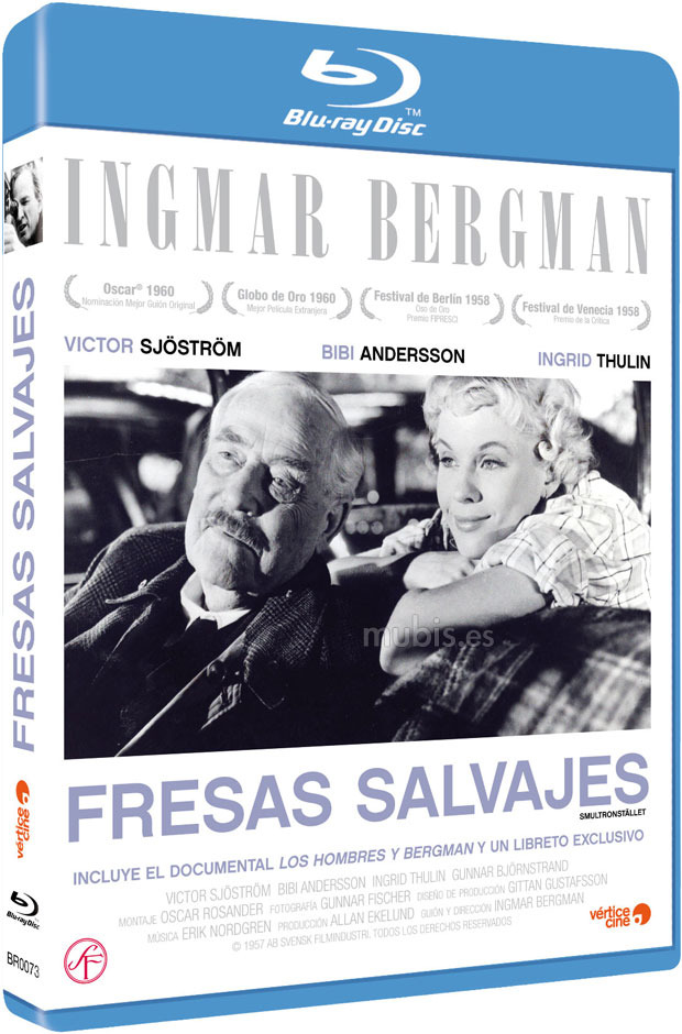 carátula Fresas Salvajes Blu-ray 1