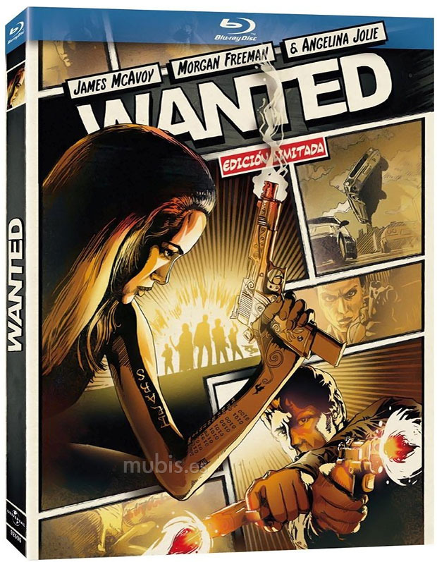 carátula Wanted (Se Busca) - Edición Cómic Blu-ray 1
