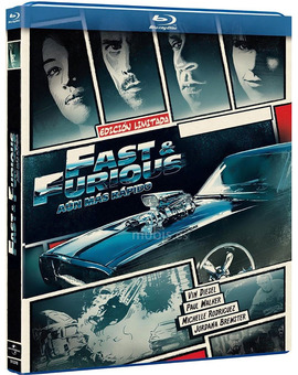 Fast and Furious. Aún más Rápido - Edición Cómic Blu-ray