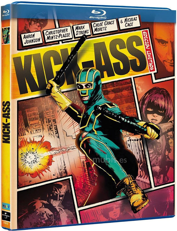 carátula Kick-Ass - Edición Cómic Blu-ray 1