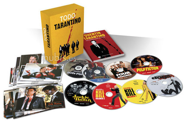 carátula Pack Todo Tarantino Blu-ray 1