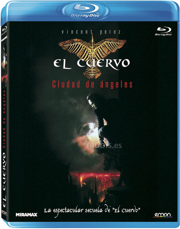 carátula El Cuervo, Ciudad de Ángeles Blu-ray 1