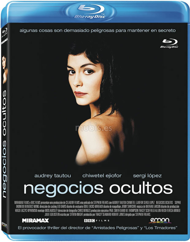carátula Negocios Ocultos Blu-ray 1
