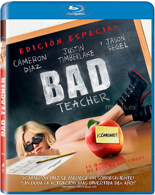 carátula Bad Teacher Blu-ray 1