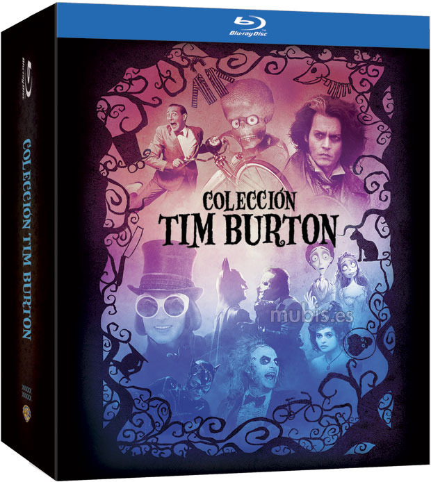 carátula Colección Tim Burton Blu-ray 1
