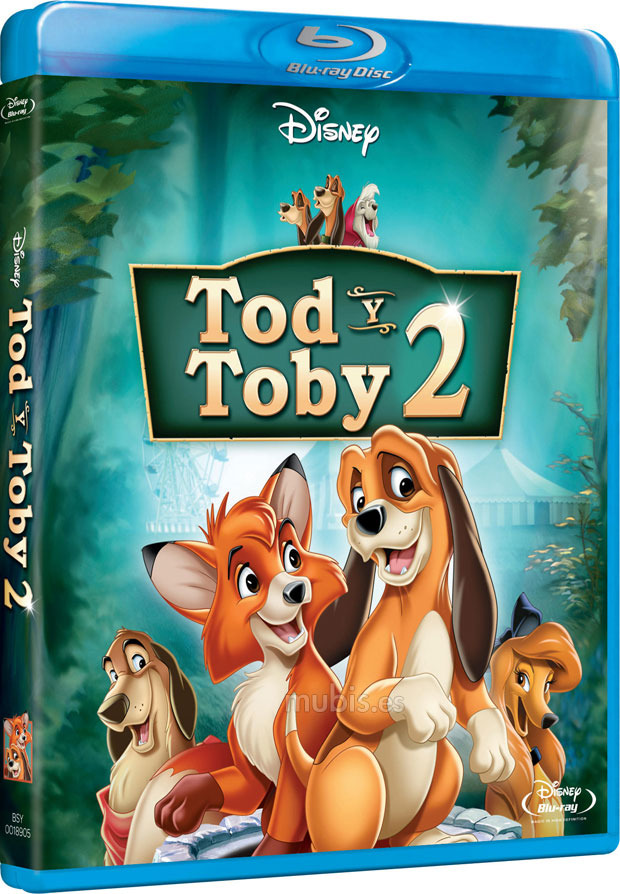 carátula Tod y Toby 2 Blu-ray 1