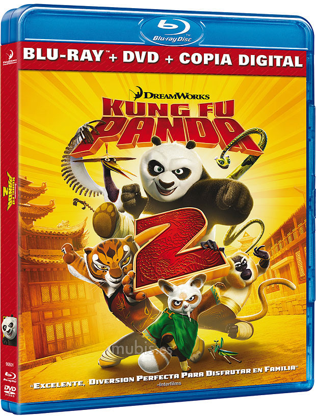 carátula Kung Fu Panda 2 Blu-ray 1