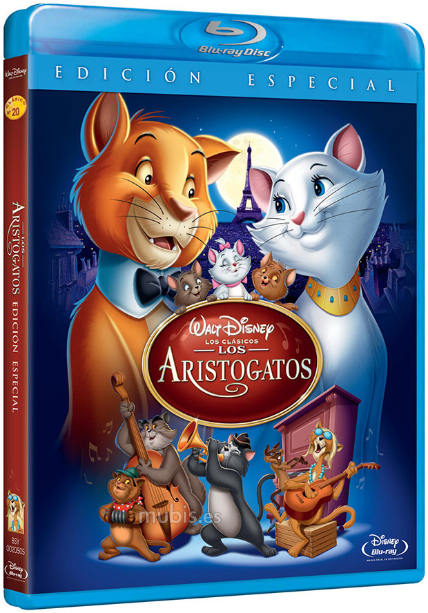 carátula Los Aristogatos Blu-ray 1