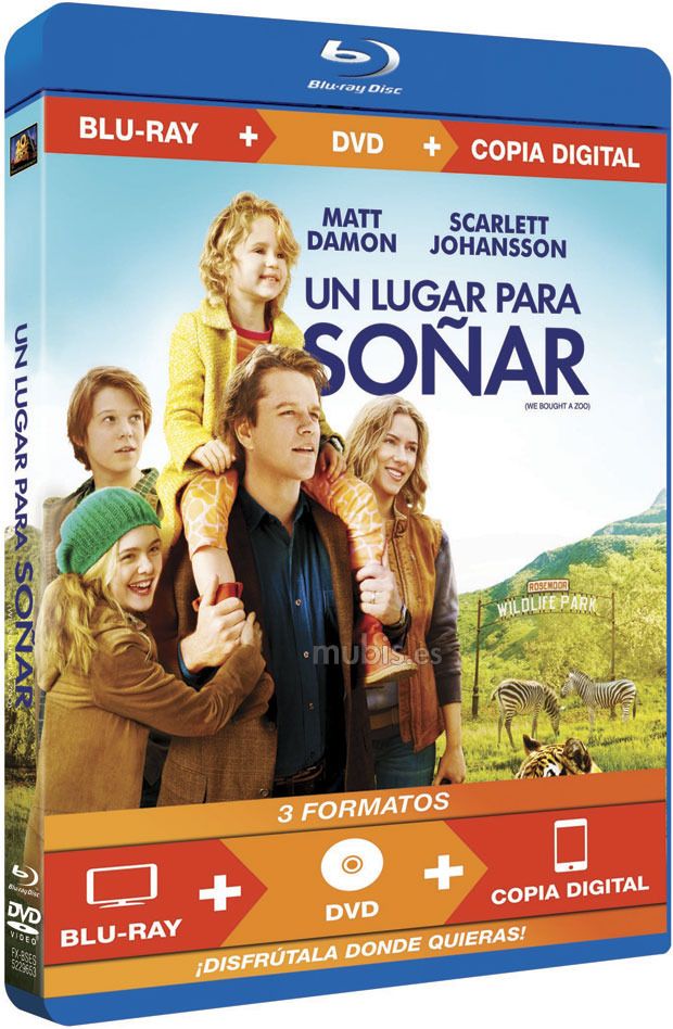 Un Lugar para Soñar (Combo Blu-ray + DVD) Blu-ray