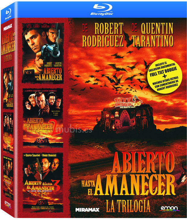 carátula Abierto Hasta el Amanecer (Pack) Blu-ray 1