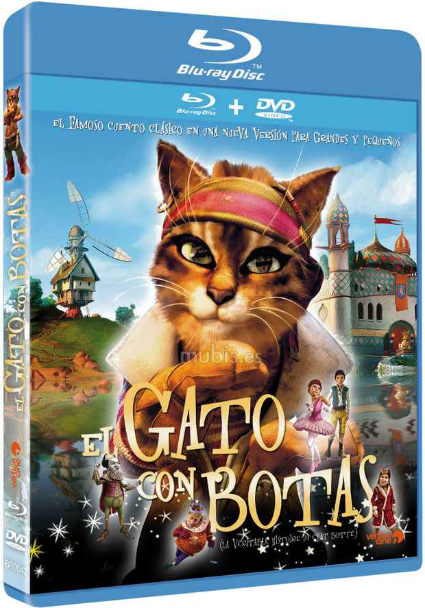 carátula El Gato con Botas Blu-ray 1