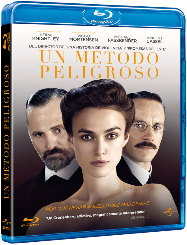 carátula Un Método Peligroso Blu-ray 1