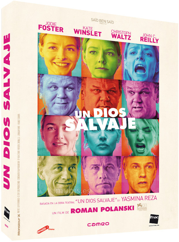 carátula Un Dios Salvaje - Edición Combo Exclusiva Blu-ray 1