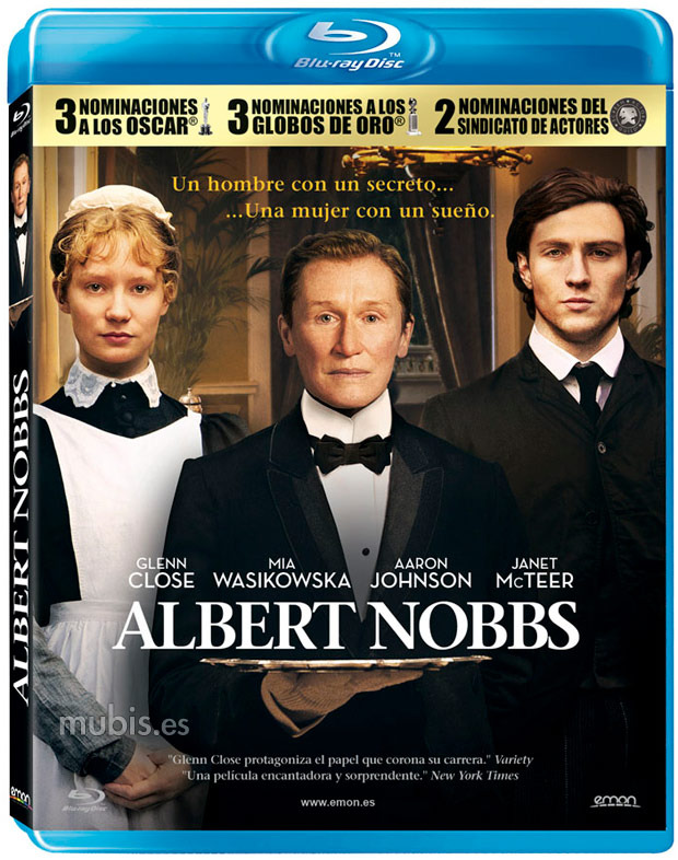 carátula Albert Nobbs Blu-ray 1
