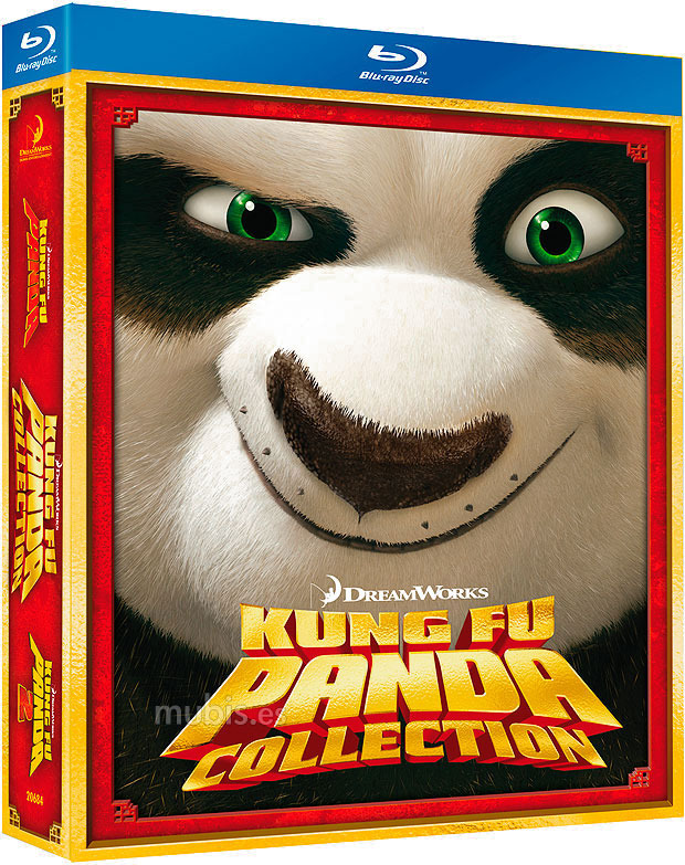 carátula Pack Kung Fu Panda 1 y 2 Blu-ray 1