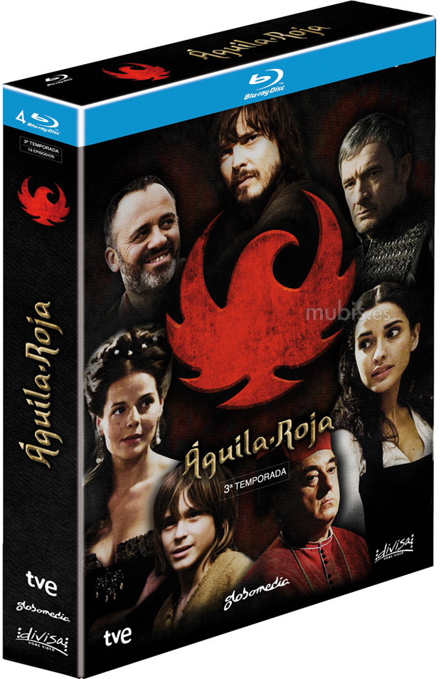carátula Águila Roja - Tercera Temporada Blu-ray 1