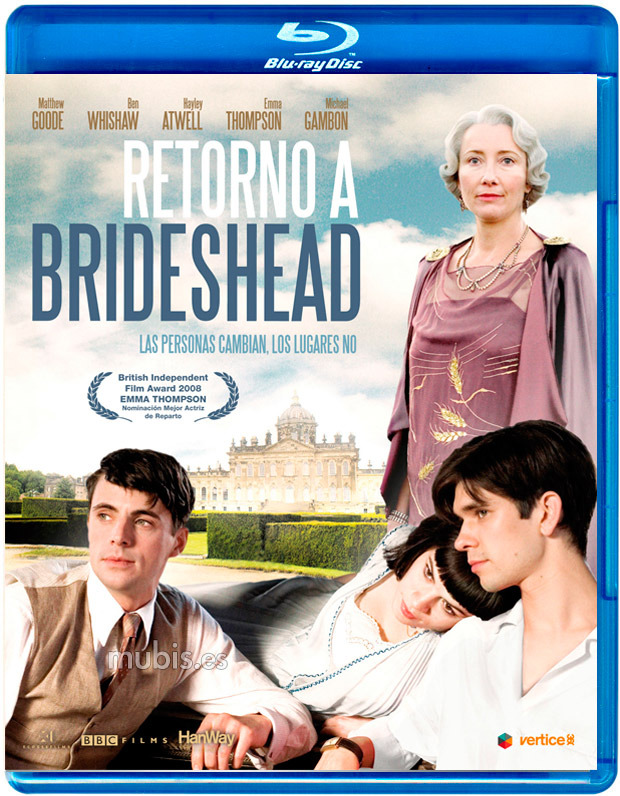 carátula Retorno a Brideshead Blu-ray 1