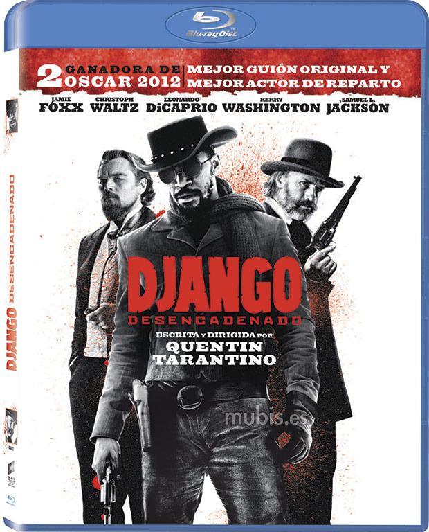 carátula Django Desencadenado Blu-ray 1