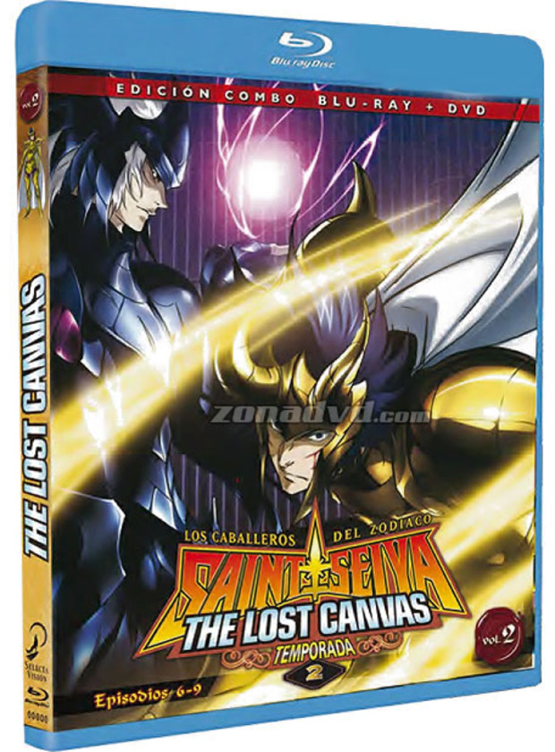 carátula Los Caballeros del Zodiaco (Saint Seiya) - The Lost Canvas Temporada 2 Vol. 2 Blu-ray 1