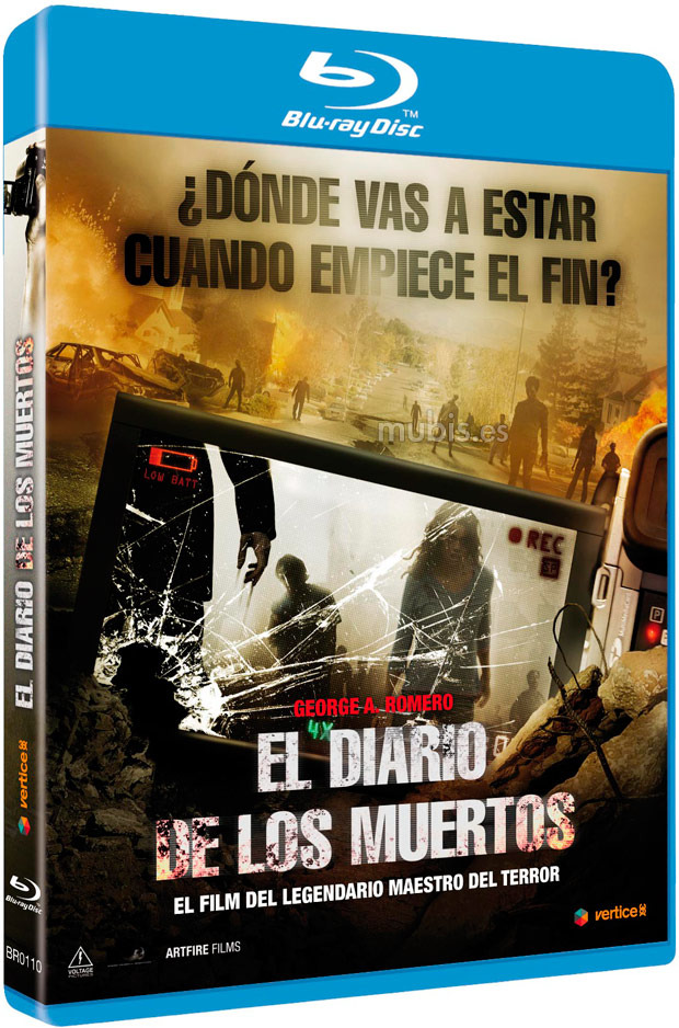 carátula El Diario de los Muertos Blu-ray 1
