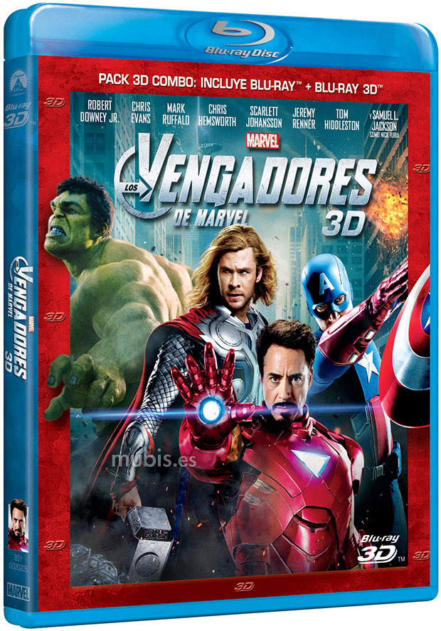 Los Vengadores Blu-ray 3D
