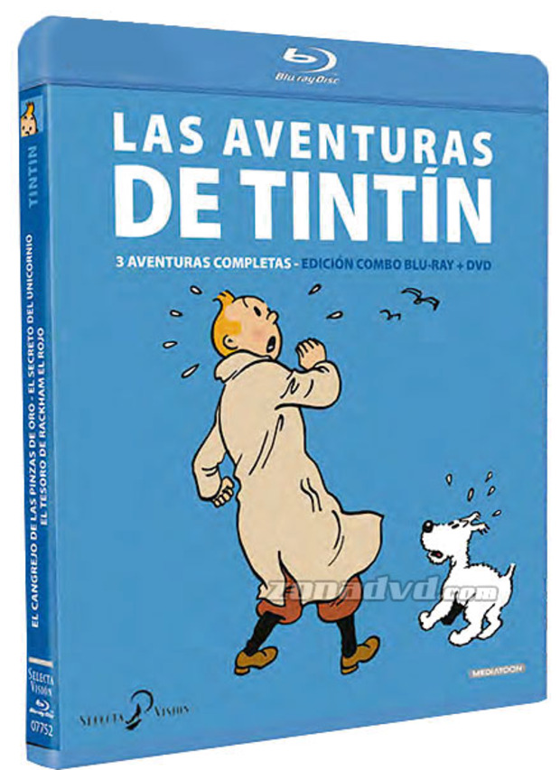 carátula Las Aventuras de Tintín - Volumen 3 Blu-ray 1