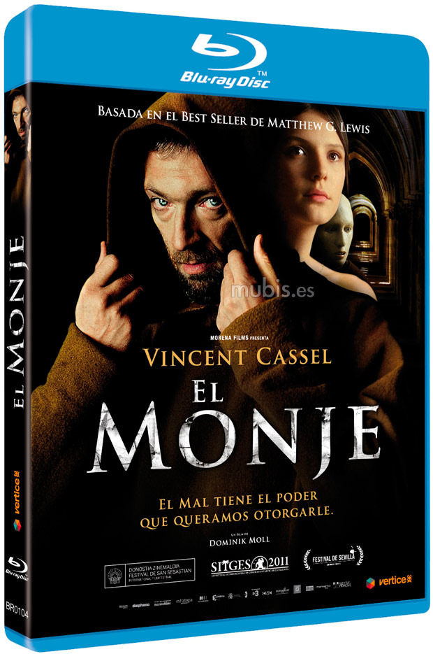 carátula El Monje Blu-ray 1