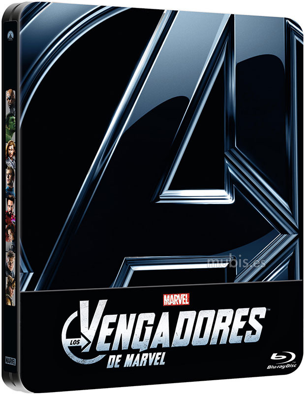 carátula Los Vengadores (Steelbook) Blu-ray 1