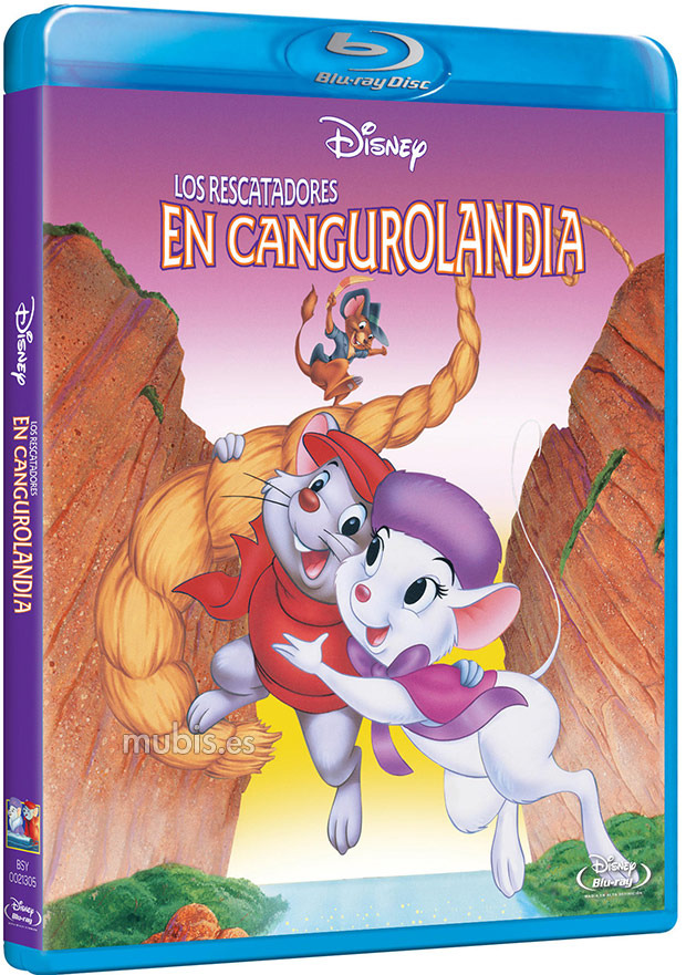 carátula Los Rescatadores en Cangurolandia Blu-ray 1
