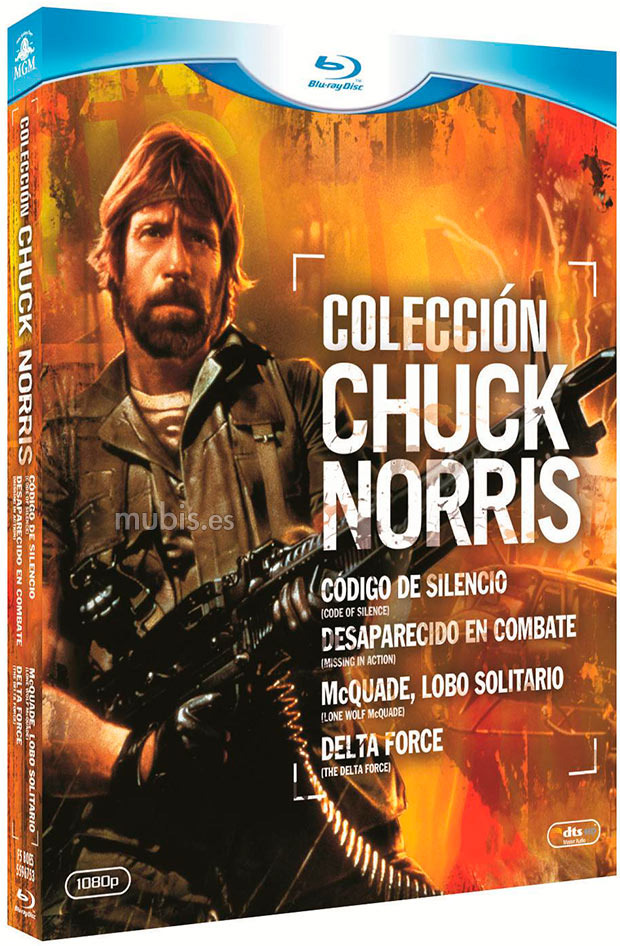 carátula Pack Chuck Norris Blu-ray 1