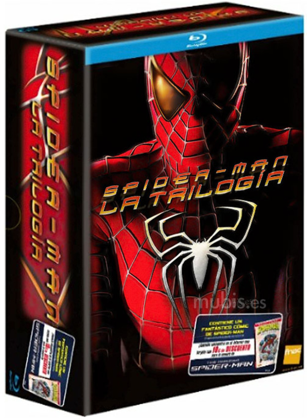 carátula Spider-Man - Trilogía (Edición Coleccionista) Blu-ray 1