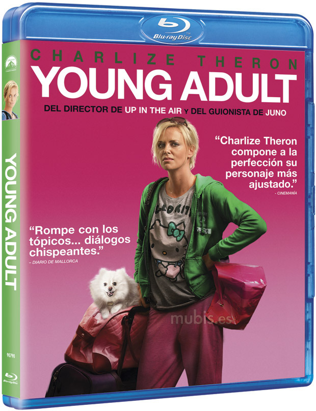 carátula Young Adult Blu-ray 1