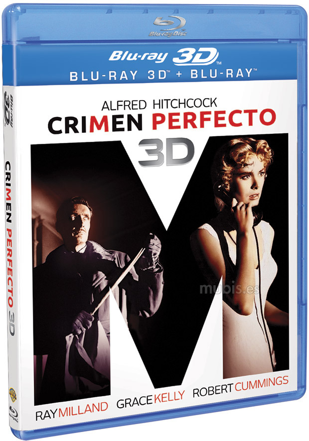 carátula Crimen Perfecto Blu-ray+Blu-ray 3D 1