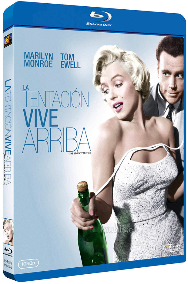 carátula La Tentación vive Arriba Blu-ray 1