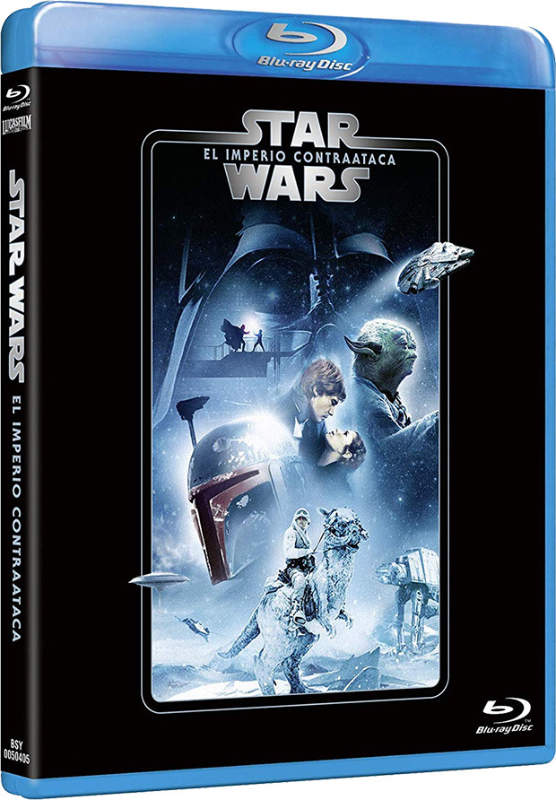 carátula Star Wars Episodio V: El Imperio Contraataca Blu-ray 1