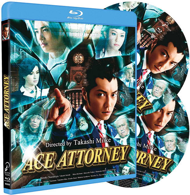 carátula Ace Attorney Blu-ray 1