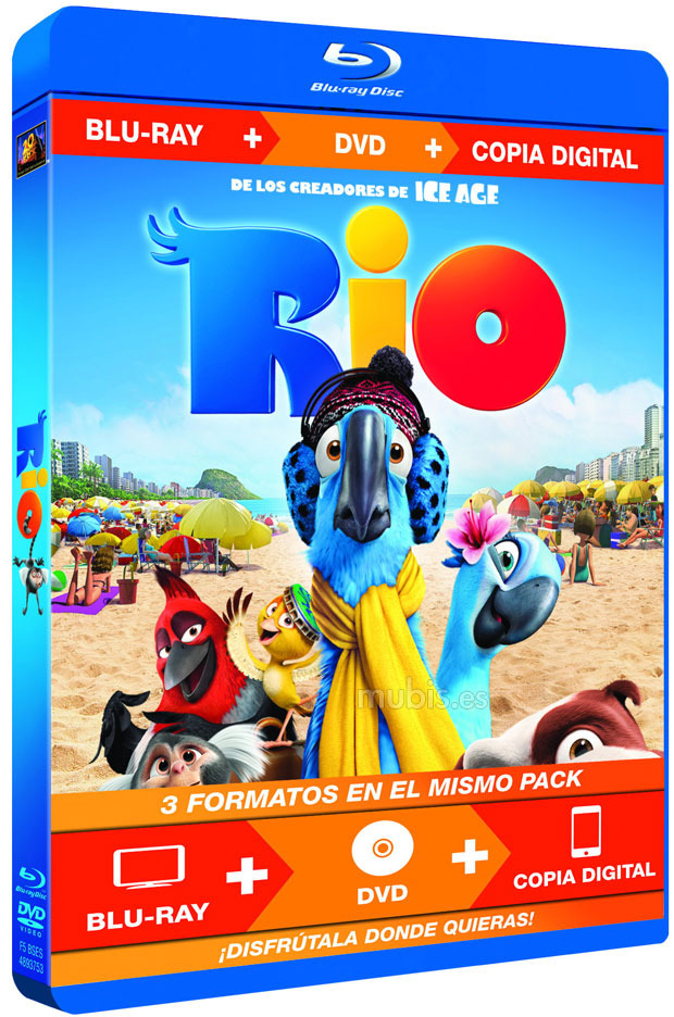 carátula Rio Blu-ray 1