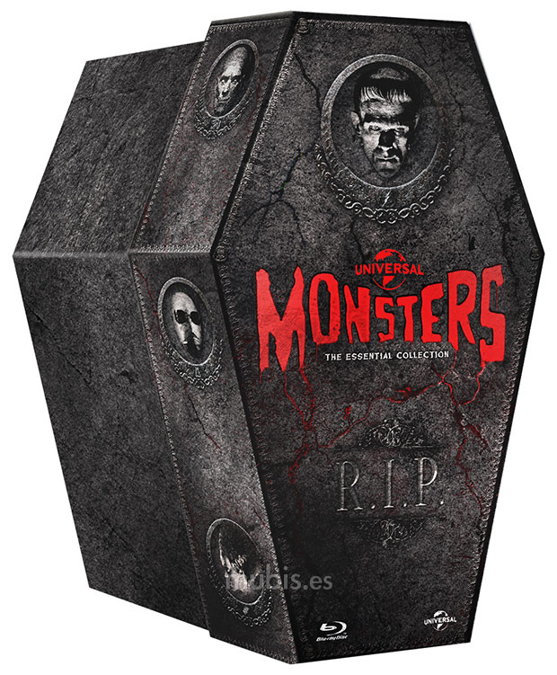 Monstruos Clásicos Universal - La Colección (Ataúd) Blu-ray