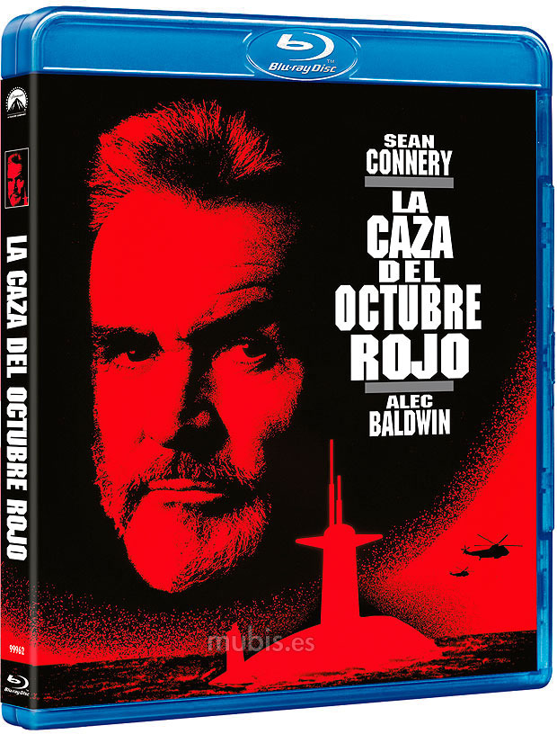 carátula La Caza del Octubre Rojo Blu-ray 1