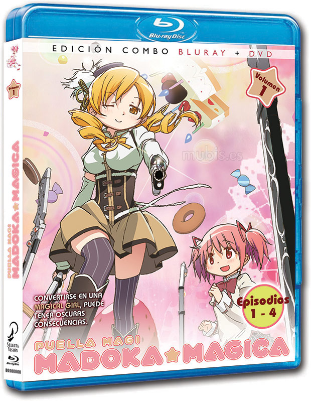 carátula Puella Magi Madoka Magica - Volumen 1 Blu-ray 2
