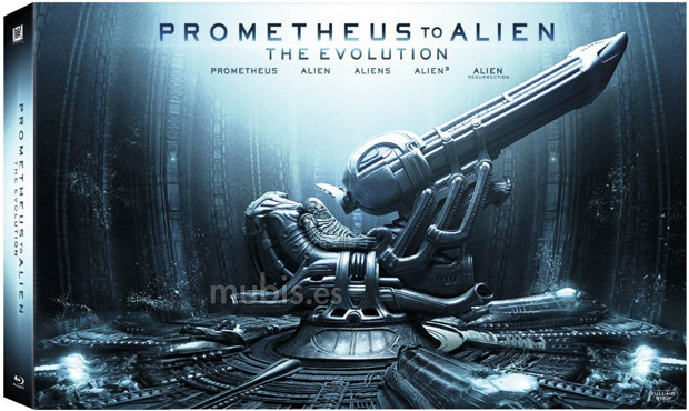 Prometheus to Alien - The Evolution (Edición Limitada) Blu-ray