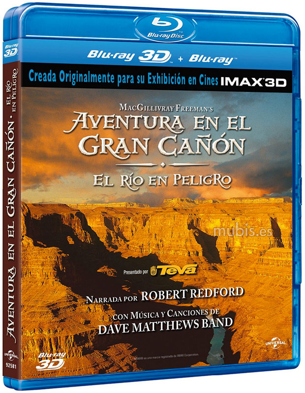 La Aventura del Gran Cañón Blu-ray 3D