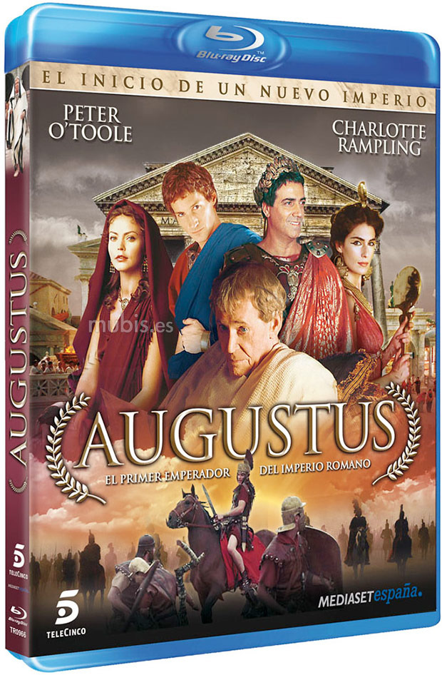 carátula Augustus - Serie Completa Blu-ray 1