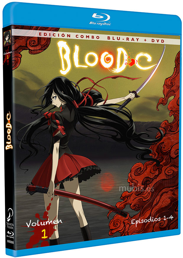 carátula Blood C -  Volumen 1 Blu-ray 1