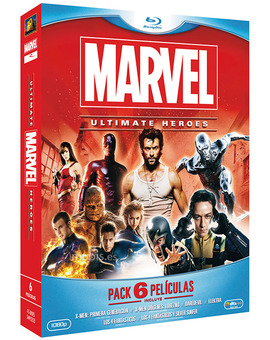 Marvel Ultimate Heroes Blu-ray